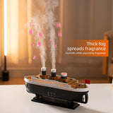 Titanic Essential Oil Diffuser – Aromatherapy Ultrasonic Humidifier for Home & Office