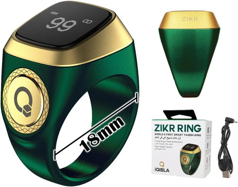 Smart Bluetooth Tasbih Ring For Muslims (Men and Women)-2025