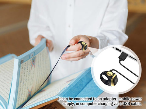Smart Bluetooth Tasbih Ring For Muslims (Men and Women)-2025