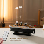Titanic Essential Oil Diffuser – Aromatherapy Ultrasonic Humidifier for Home & Office