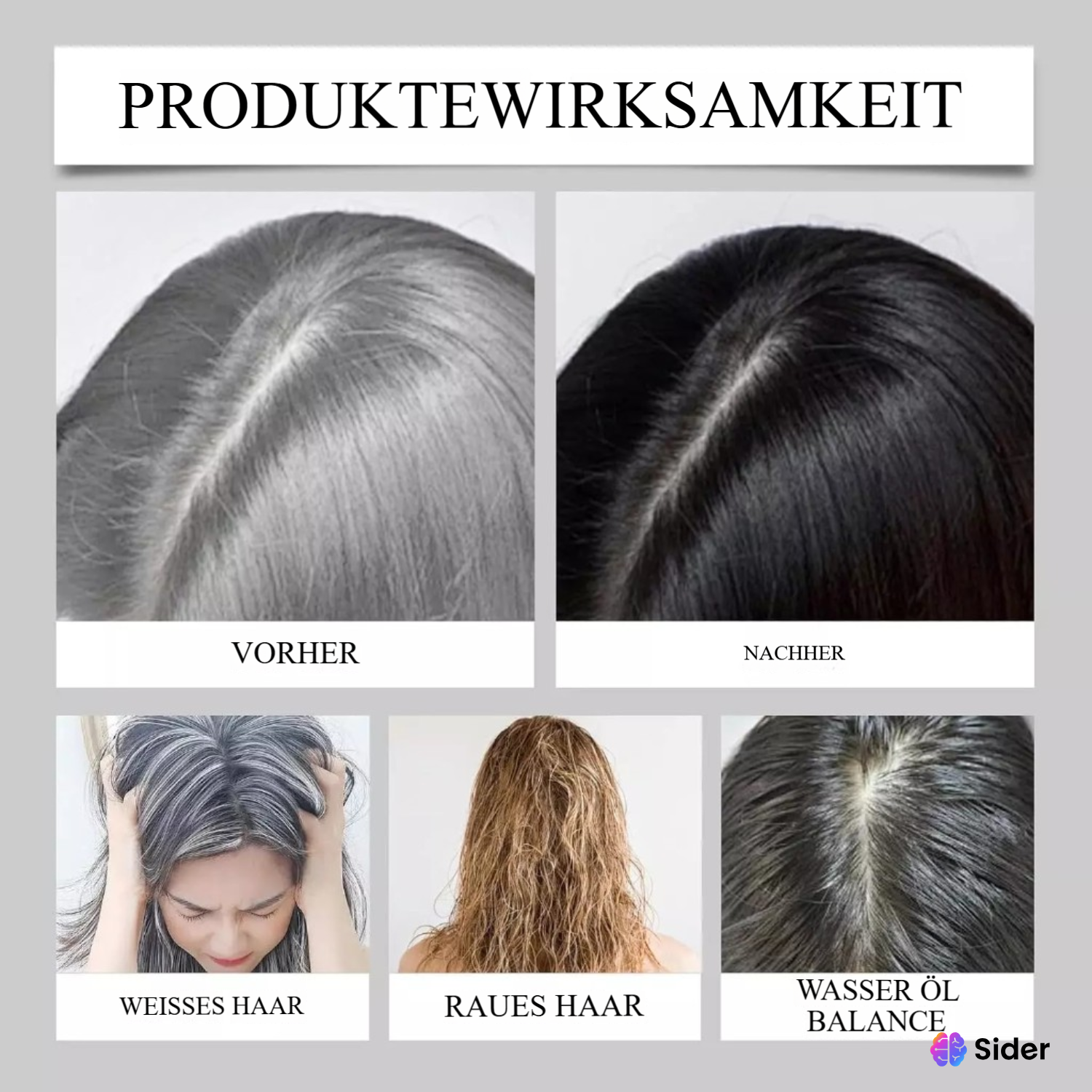 "NovaHair™ – Haarfärbe-Shampoo für lebendiges, gesundes Haar mit schnellen und langanhaltenden Ergebnissen"