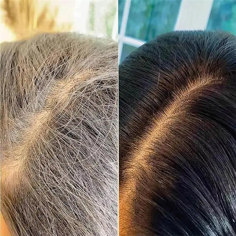 Nova Hair Instant Dye Hair Shampoo for Men and Women-Full Grey Head & Beard Hair coverage- English-2025