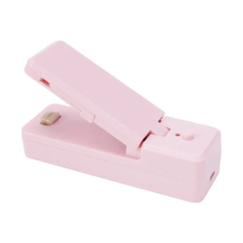 Mini USB Chargable Plastic Bag Heat Sealers With Cutter Knife (2 in 1) best For Food Perservation