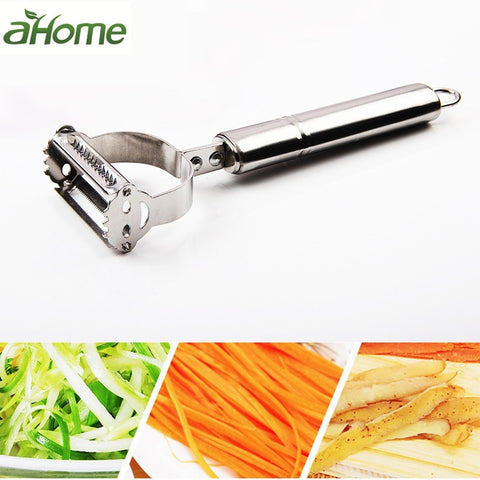 Vegetable 2-in-1 Stainless Steel Julienne Peeler