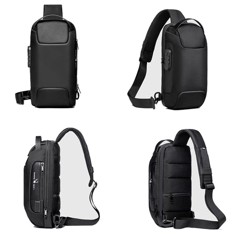 New Multi Functional Stylish Compact Chest/Backpack Bag for Men & Women