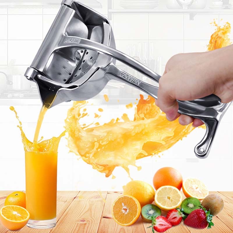 Aluminium Alloy Manual Hand pressure Juice squeezer for orange, lemon, pomegranate and sugar cane