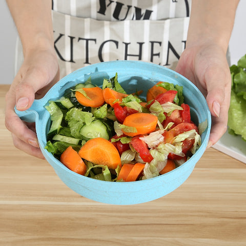 Quick Salad Cutting Bowl