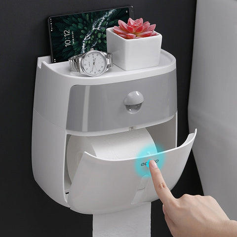 Multi Use Waterproof Toilet Paper Holder