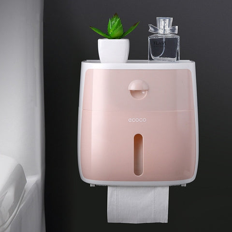 Multi Use Waterproof Toilet Paper Holder