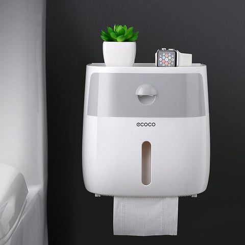 Multi Use Waterproof Toilet Paper Holder