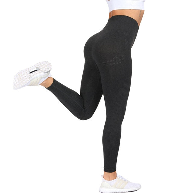 High Waist Seamless Leggings Push Up Leggins Sport Women Fitness Running Yoga Pants Energy Elastic Trousers Gym Girl Tights