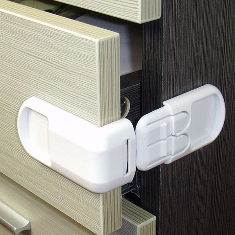 Baby & Toddler Safety Locks for Drawers,Cabinets and Doors without locks